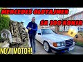 KUPIO SAM NOVI NAJJAČI DIZEL MOTOR Za Mercedesa SUPERTURBO BUILD 300 Konja
