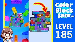 Solusi Level 185 Color Block Jam