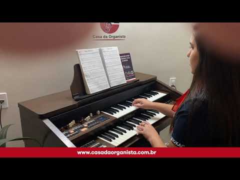 TOKAI MD 20 WENGUE - HINO 325 (HINÁRIO 05 CCB) - LOUVEMOS AO REI DOS REIS - CASA DAS ORGANISTAS