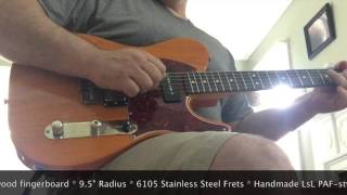 Video thumbnail for LsL Melodi Bad Bone 290 Fractal FX8 Mesa Mark Five:25 by Killerburst Guitars
