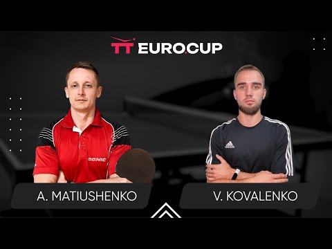 10:45 Andrii Matiushenko  - Viacheslav Kovalenko 07.12.2023 TT Euro.Cup Ukraine MASTER. TABLE 4
