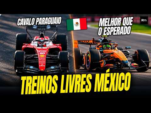 TREINOS LIVRES GP MÉXICO: FERRARI LIDERA AMBAS SESSÕES, E AS 4 GRANDES ESTÃO PRÓXIMAS