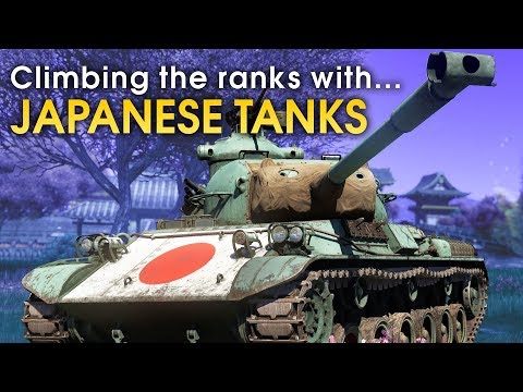 Climbing the ranks with JAPANESE TANKS / War Thunder