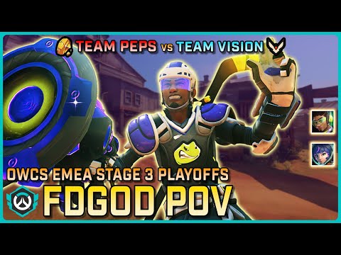 [ FDGod ] DIFFED VIOL2T | Team Peps vs Team Vision | OWCS EMEA Stage 3 Playoffs
