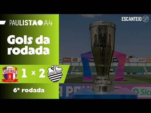 BAFO ESPANTA A CRISE | Colorado Caieiras 1 x 2 Comercial | Gols do Paulistão Série A4 2026