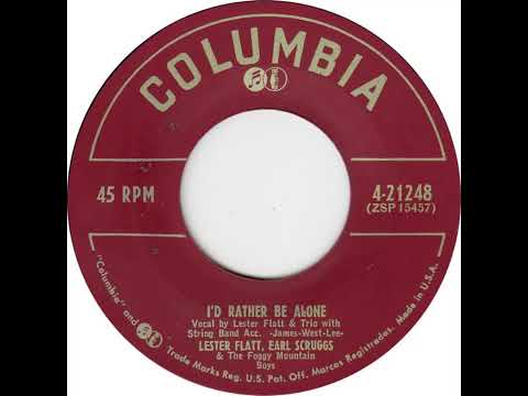 I'd Rather Be Alone cover