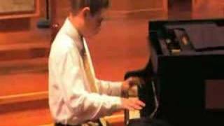 Gregory (10) playing Solfeggio C.P.E. Bach
