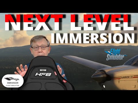 HF8 Haptic Feedback Seat Pad | Enter the NEXT LEVEL of immersion for Microsoft Flight Simulator!
