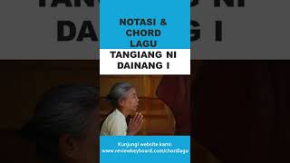 Download lagu Not Angka dan Kunci Lagu Tangiang ni Dainang i | ada file PDF-nya #lagubatakpalingdicari mp3