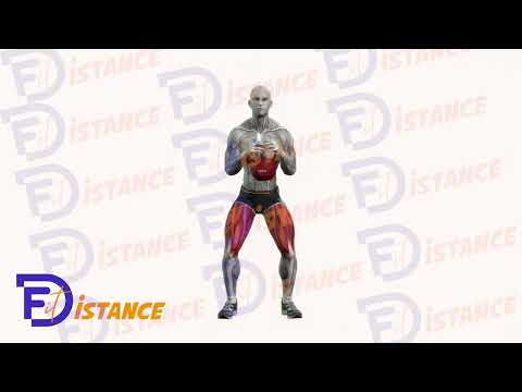 Exercice Goblet Squat avec kettlebell