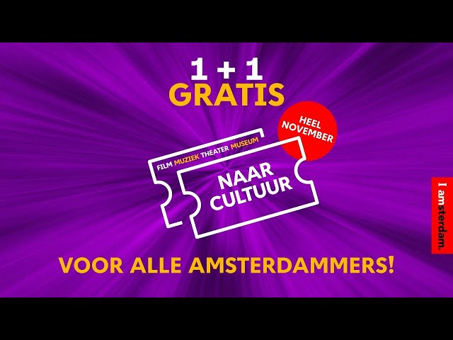 Actie 1+1 gratis | I amsterdam