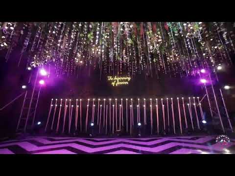 ✨ Grand Sangeet Decor at The Ritz-Carlton, Bangalore | Flowers by Design ✨