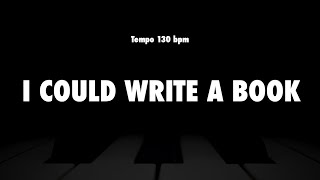 I Could Write A Book (130bpm) - Jazz Standard Practice