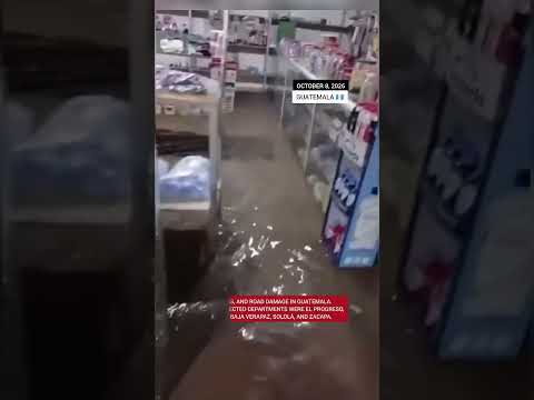 Heavy rains caused flooding, landslides, and casualties across Guatemala 🇬🇹