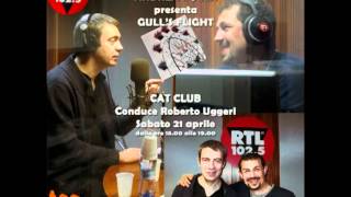 Andrea Pozza presenta Gull's Flight su Cat Club di RTL 102,5 Cool condotto da Roberto Uggeri