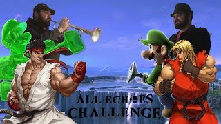 ALL ECHOES CHALLENGE! - Making an echo for EVERY Super Smash Bros. Character! (Pre DLC)