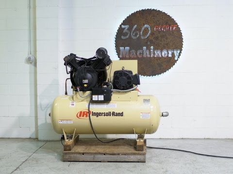 Ingersoll rand t30 15 hp 2 stage air compressor