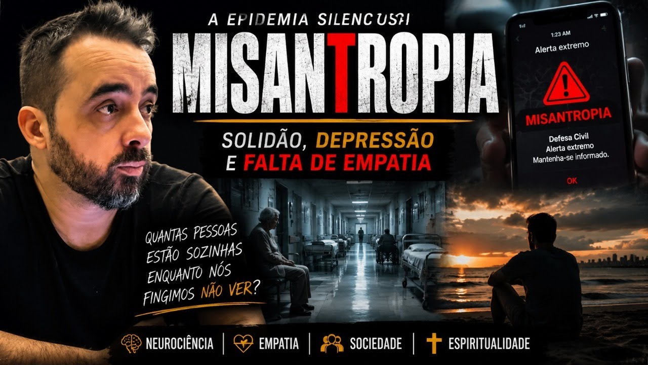 A EPIDEMIA SILENCIOSA - SOLIDÃO, DEPRESSÃO E FALTA DE EMPATIA