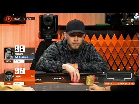 James Romero Eliminated | $10K Main Event Final Table | MILLIONS UK 2020