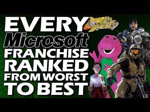 Every Microsoft Franchise Ranked From WORST To BEST
