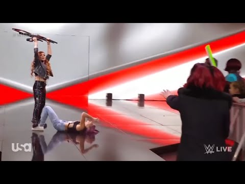 Becky Lynch and Bayley Segment WWE RAW 1/30/2023