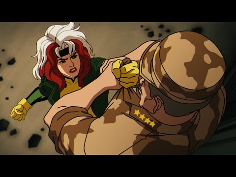 Rogue Avenge Gambit Destroy a Military Base Hulk Easter Egg Thunderbolt Ross X-Men 97' Episode 7