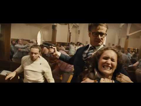 Kingsman The Secret Service - Church Fight.