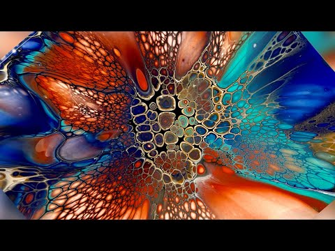 342. Coasters, BEST Color Palette, Acrylic Painting #acrylicpainting #fluidart #art