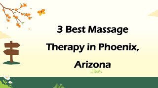 3 Best Massage Therapy in Phoenix, Arizona | Massage Studios