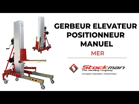 Elévateur Stockman positionneur manuel - ME-R5000B - STOCKMAN - ME-R5000B