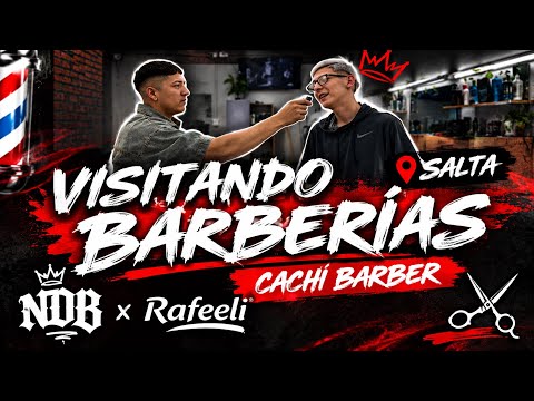 Visitando barberías cap 2/ hoy visitamos Salta Cachi Barber
