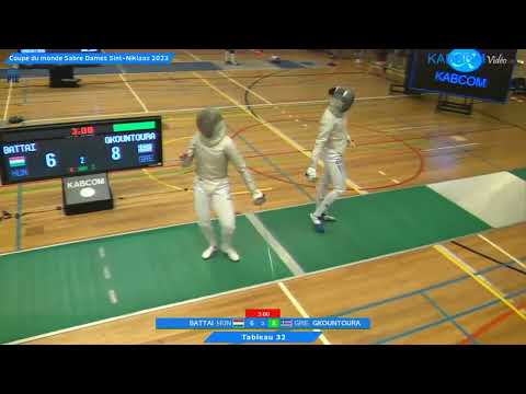 Sint Niklaas World Cup 2023 SWS - L32 - Battai Sugar Katinka HUN v Theodora Gkountoura GRE