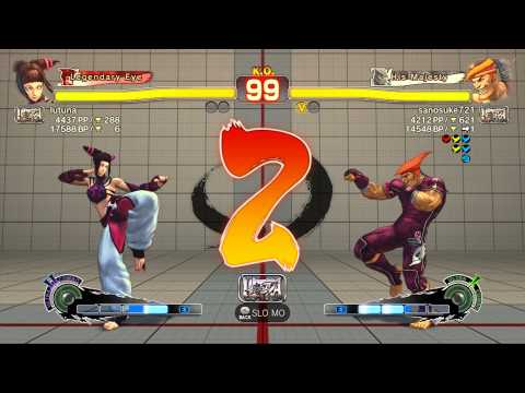 USFIV~ Juri (lutuna) vs.  Adon (sanosuke721) HD