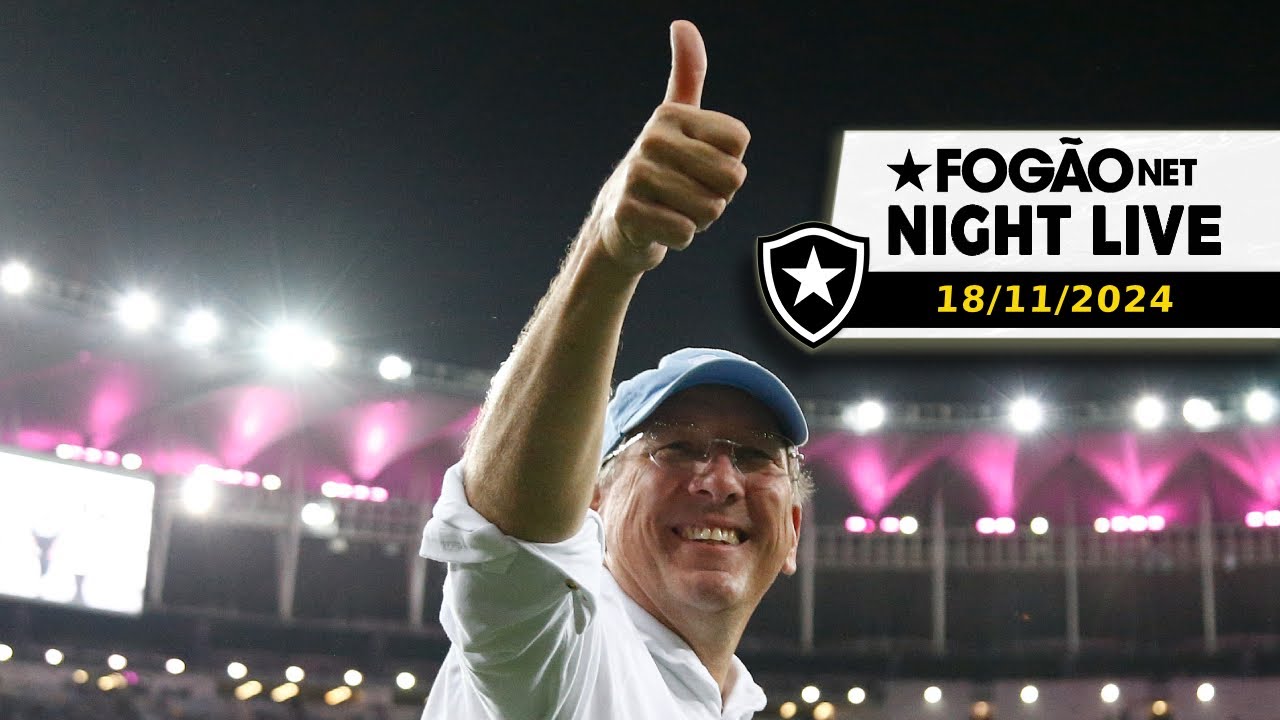 NIGHT LIVE | John Textor vai subir nível do Botafogo em 2025 com grandes contratações
