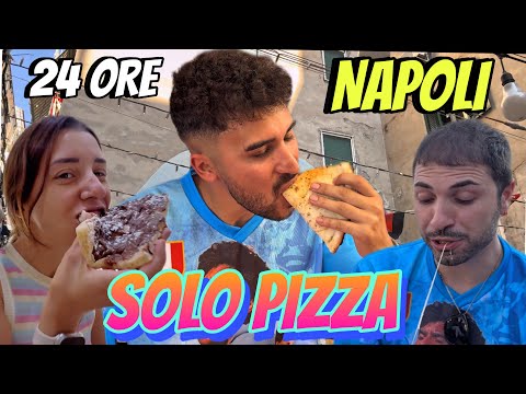 I EAT ONLY PIZZA FOR 24 HOURS IN NAPLES🍕 /@MirkoAlice
