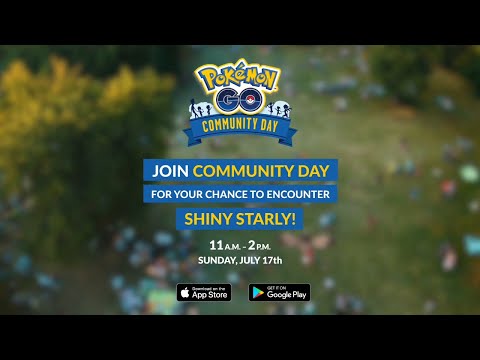 #PokemonGOCommunityDay with Starly!