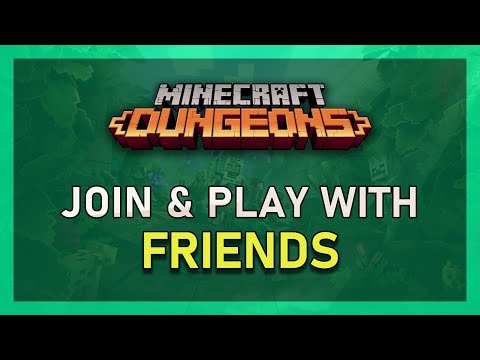 Minecraft Dungeons - How To Join & Play With Friends - Multiplayer