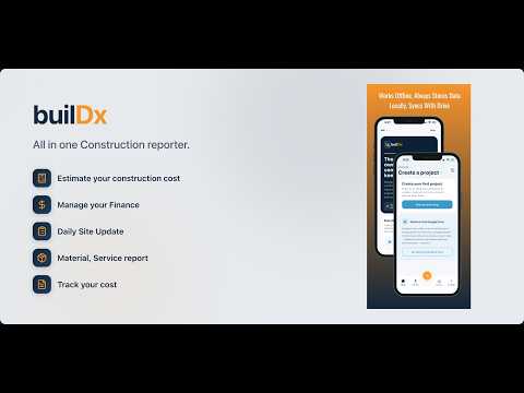 builDx - Construction Reporter video thumbnail