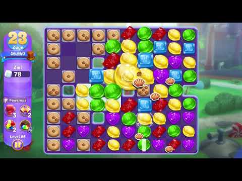 Wonka's World of Candy Level 86 no booster [Gameplay Walkthrough] [Zynga]