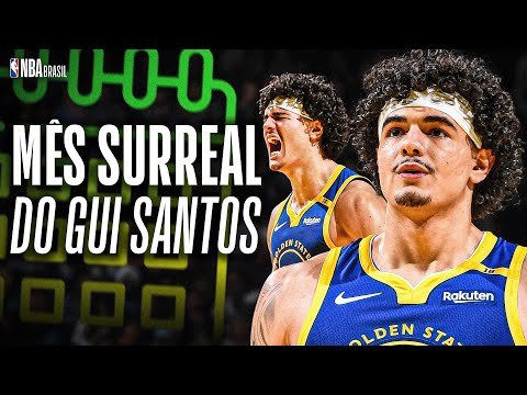 GUI SANTOS has a SPECTACULAR month and gains space among the starters in the WARRIORS - HIGHLIGHTS