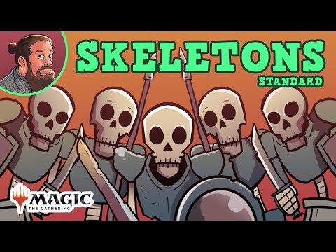 💀💀💀💀 Skeletal Swarming 💀💀💀💀 Standard MTG Gameplay Stream