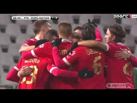 Koller Krisztián gólja a Ferencváros - PMFC-Matias mérkőzésen