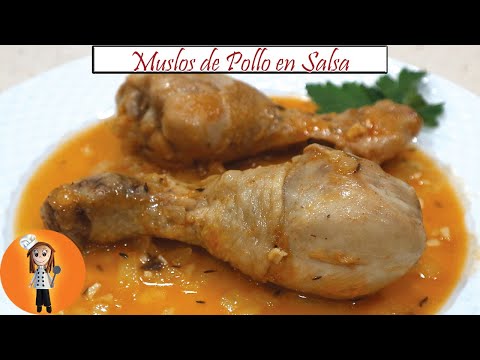Muslos de Pollo en Salsa Fácil y Sabrosa | Receta de Cocina en Familia