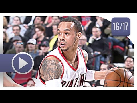 Shabazz Napier Full Highlights vs Spurs (2017.04.10) - 32 Pts, 6 Reb, 5 Ast