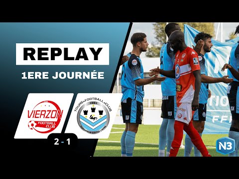 N3 | J1 : VIERZON FC - TOURS FC