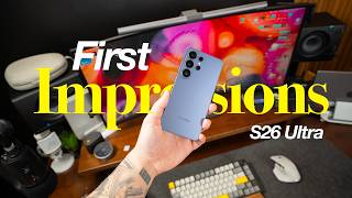 Samsung S26 Ultra: One BIG New Feature! (First Impressions)