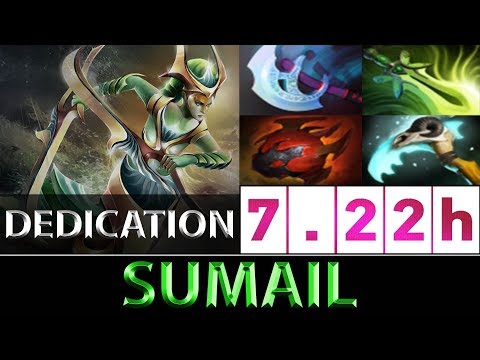 SumaiL [Naga Siren] Farming Dedication 905 GPM ► Dota 2 7.22h