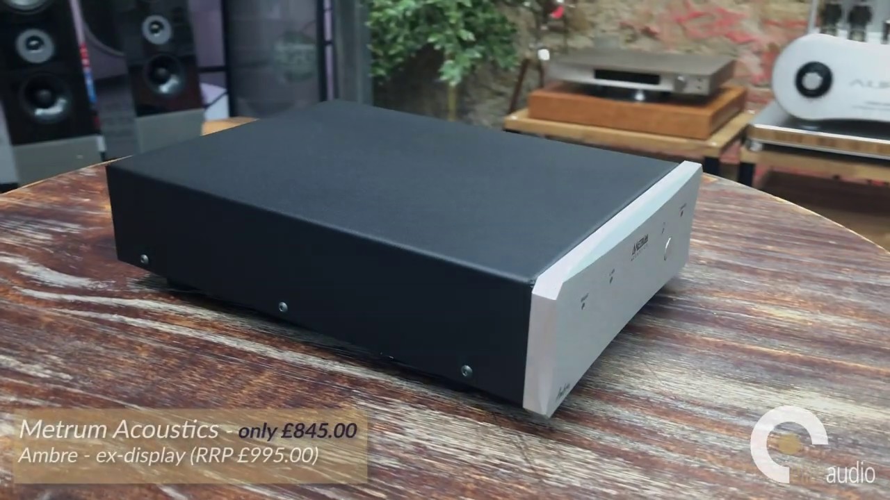 Pre-owned Feature: Metrum Acoustics Ambre