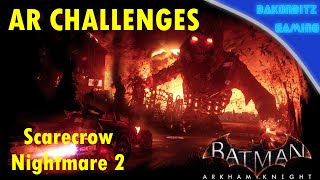 [Extra] Batman: Arkham Knight - AR Challenges | Scarecrow Nightmare 2
