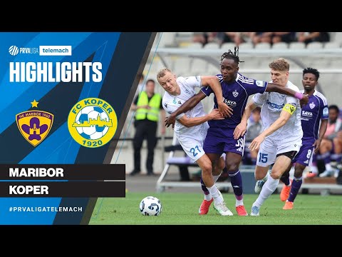 Maribor 2-2 Koper | 3. krog 2025/26 #PrvaLigaTelemach